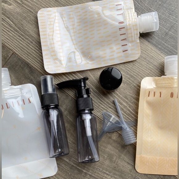 Ivy Olivia Journey 9-Piece Refillable Travel Kit - Picture 2 of 5